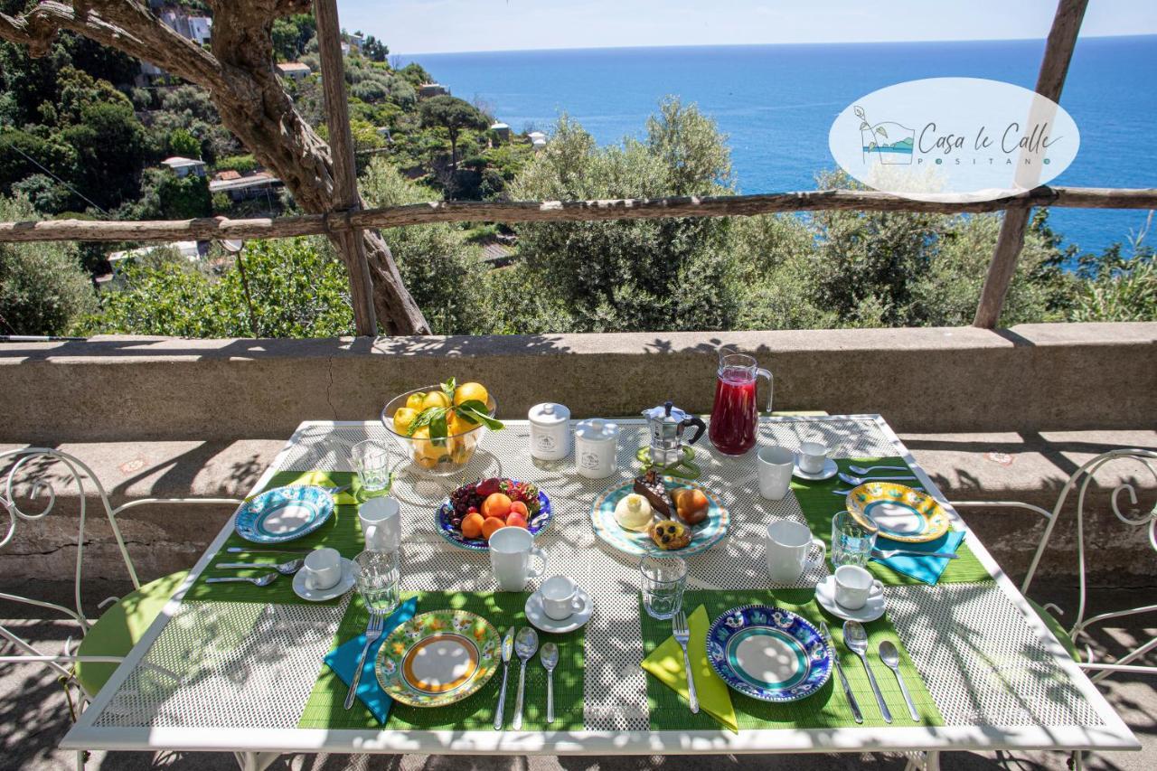 Casa Le Calle Positano Esterno foto
